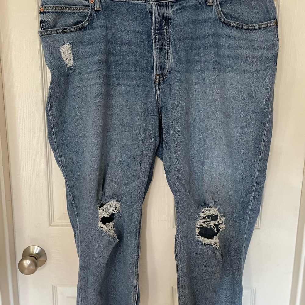 Maurices Blue Distressed Jeans